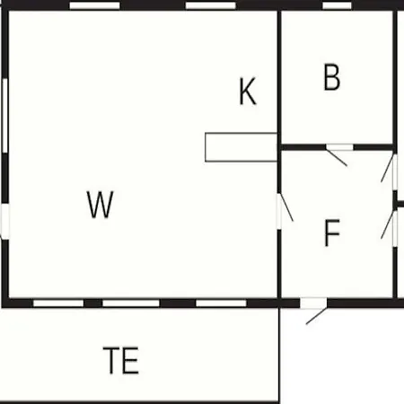 6 Person In Borkenes-by Traum بيت للعطل *